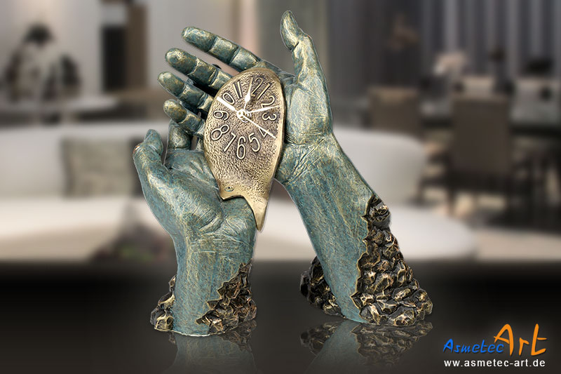Angeles Anglada Skulptur Uhr