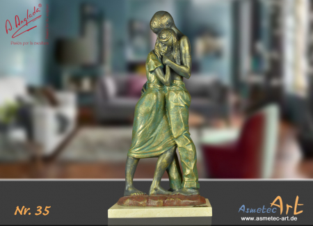 Angeles Anglada 35 - Umarmung - www.asmetec-art.de
